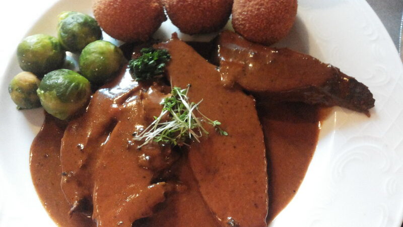 Wildschweinbraten